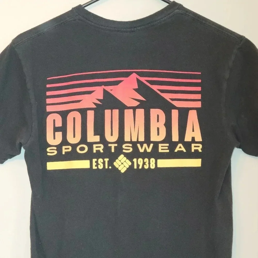 **4/$20 TEES**Columbia Sportswear Tee men's small hiking mountain view LOT F4